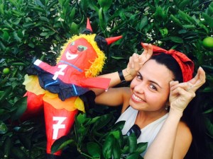 Getting ready for Dia de la Quema del Diablo, Guatemala 