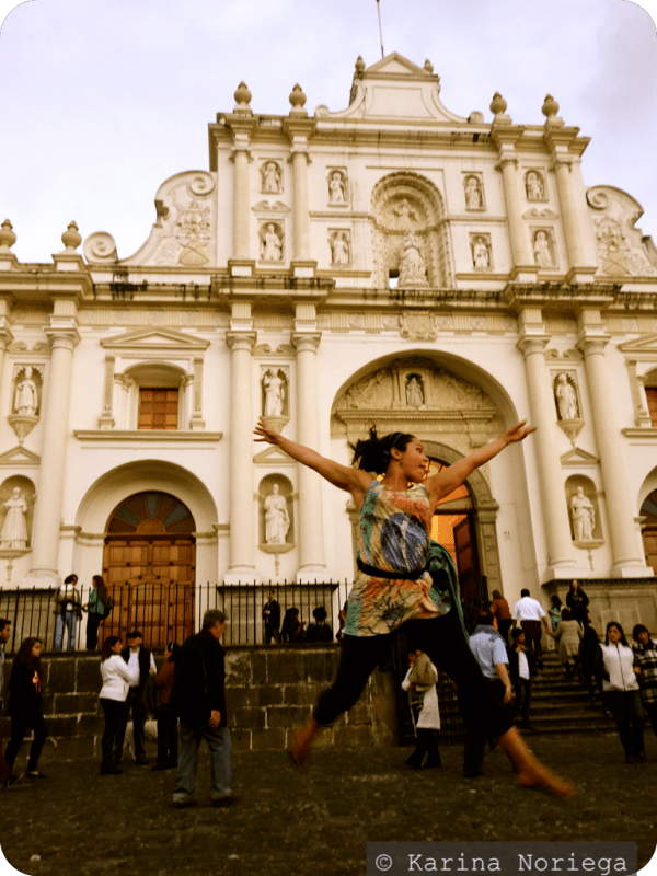 Cathedral at Parque Central in Antigua -- Guatemala -- Karina Noriega