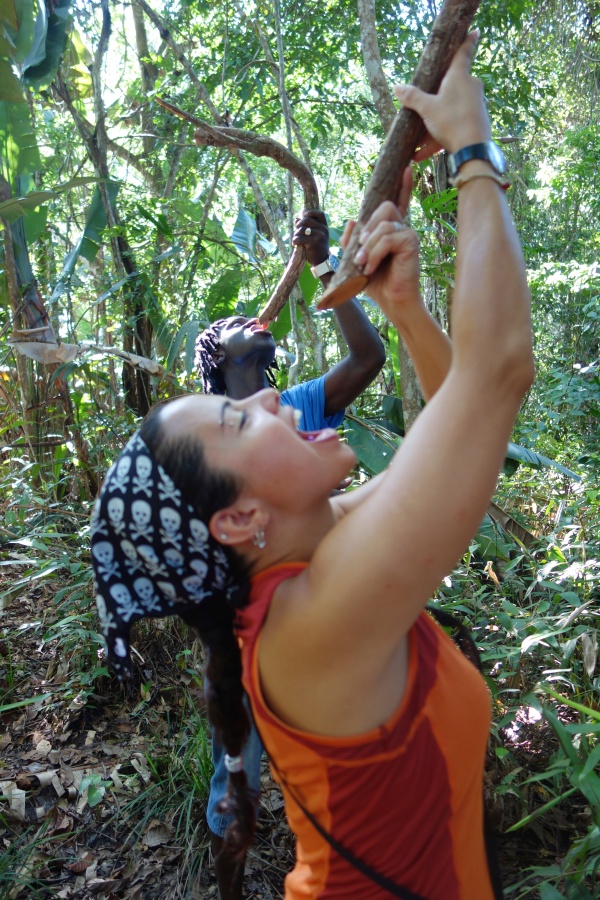 Learning to find water in the Amazon - Santigron, Suriname -- Karina Noriega