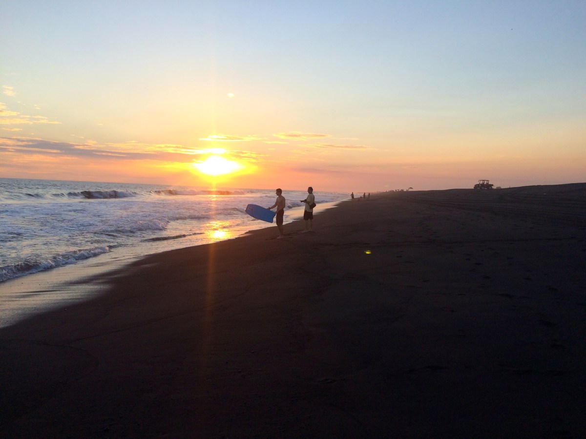 Pacific Ocean Sunset -- Karina Noriega