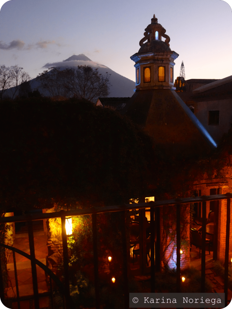 Sunset over Antigua -- Guatemala -- Karina Noriega