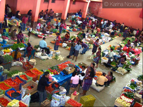Vegetable Market, Chichicastenango -- Guatemala -- Karina Noriega
