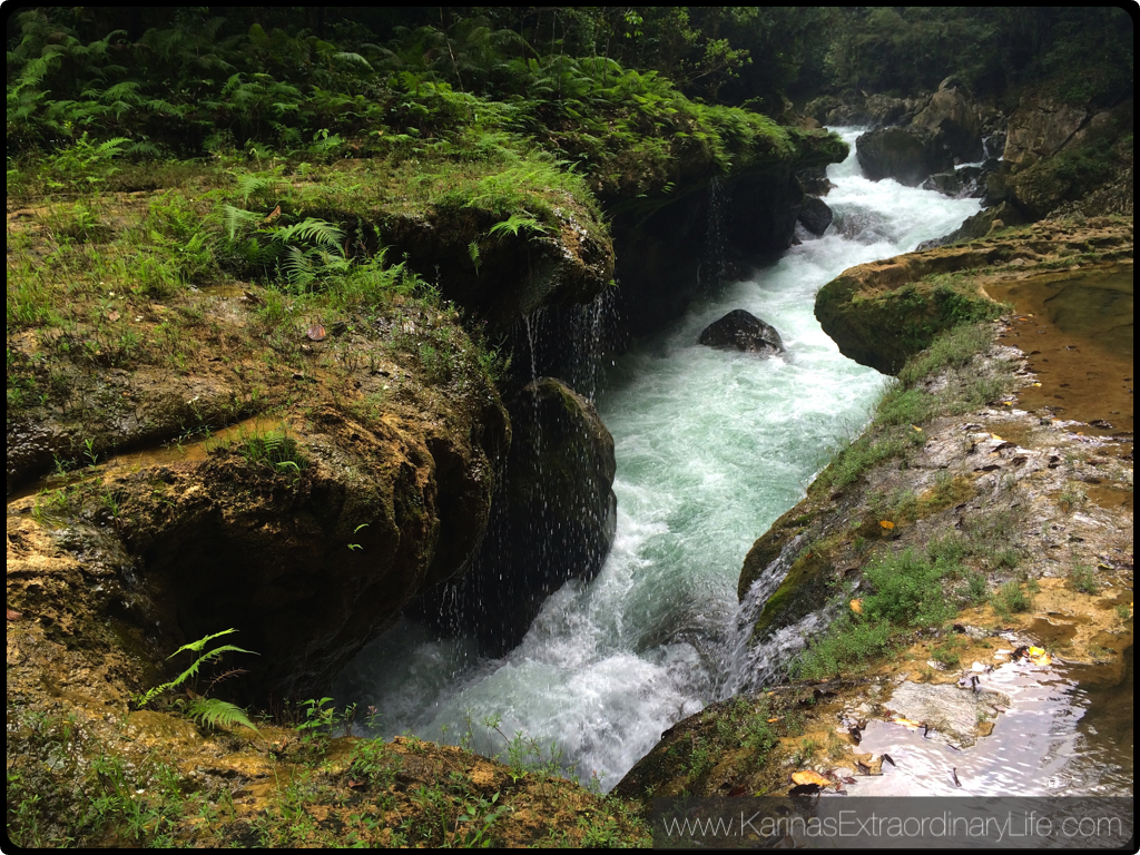 Río Cahabón as it plunges into the caverns below Semuc Champey, Guatemala -- Karina Noriega