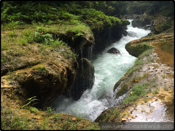 Río Cahabón as it plunges into the caverns below Semuc Champey, Guatemala -- Karina Noriega
