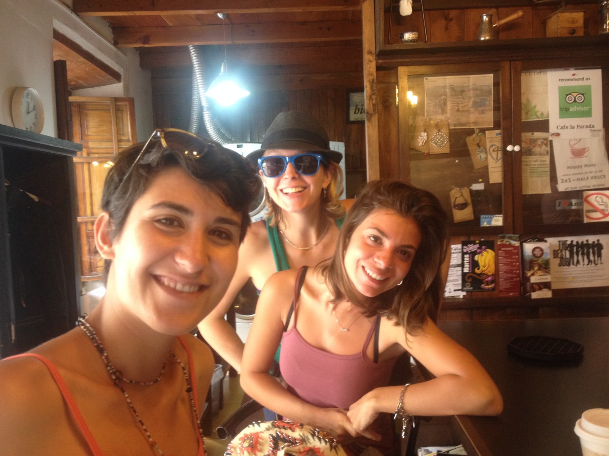 Browsing through local shops with some new friends. Antigua, Guatemala -- April Beresford