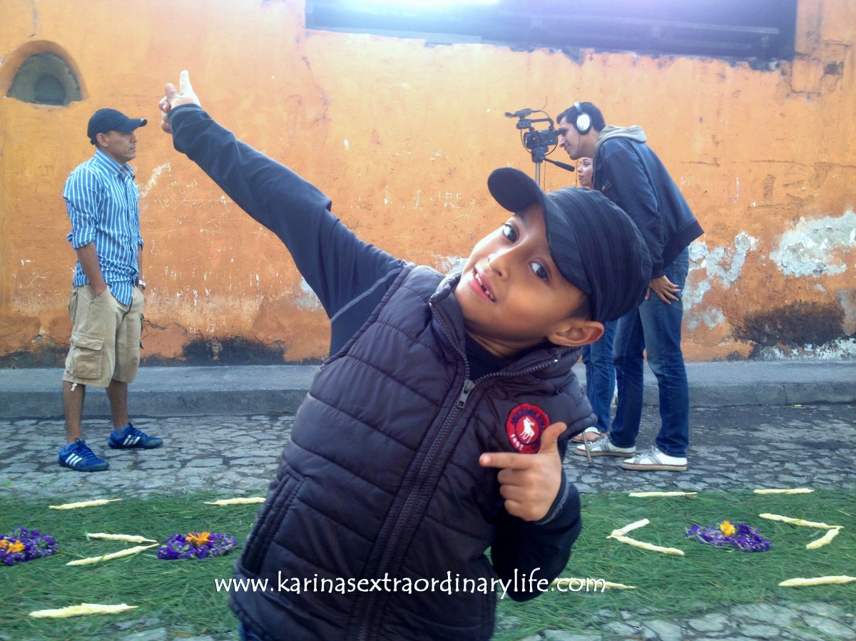 As the children got more confident, they got more playful, even a photobomb here and there. Antigua, Guatemala -- Karina Noriega