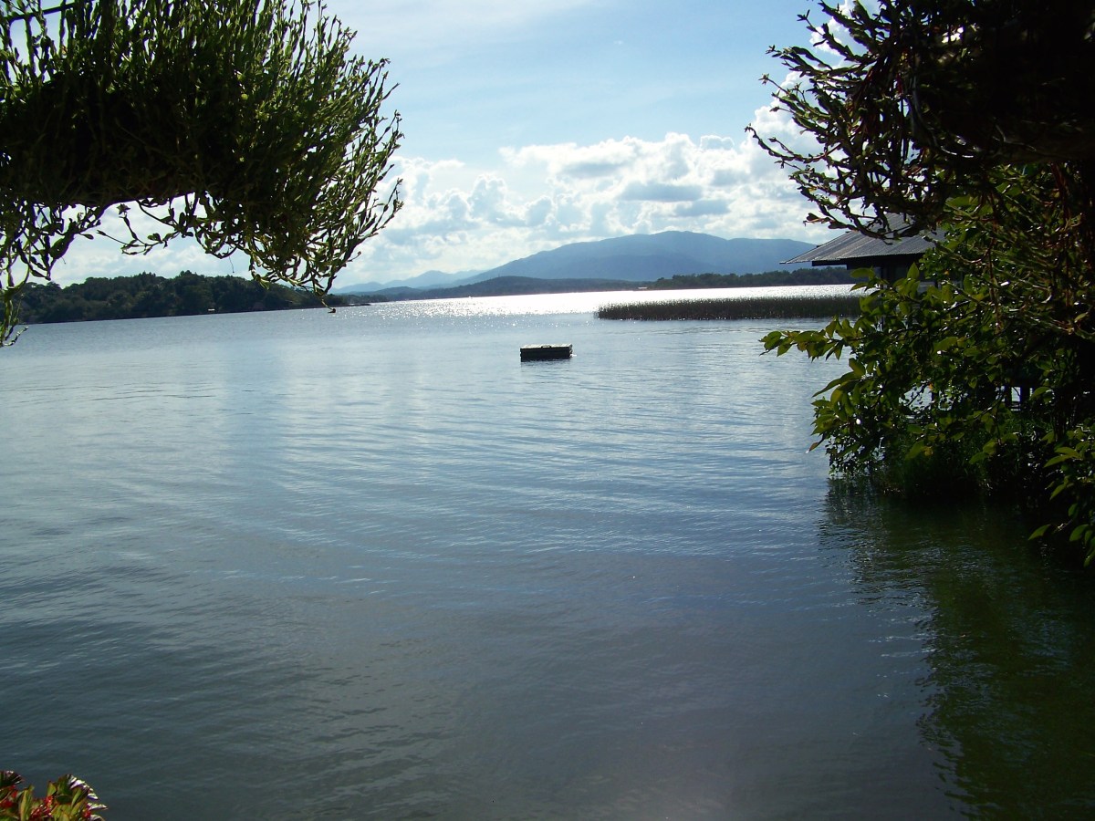 View of the Rio Dulce from Casa Guatemala, Rio Dulce, Guatemala -- Karina Noriega