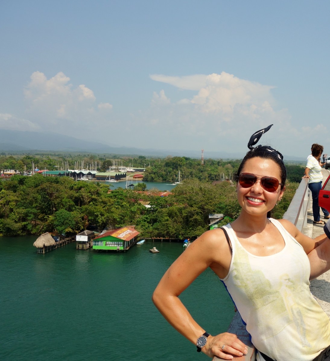 Casa Guatemala's Hotel Backpacker right on the water at Rio Dulce, Guatemala -- Karina Noriega