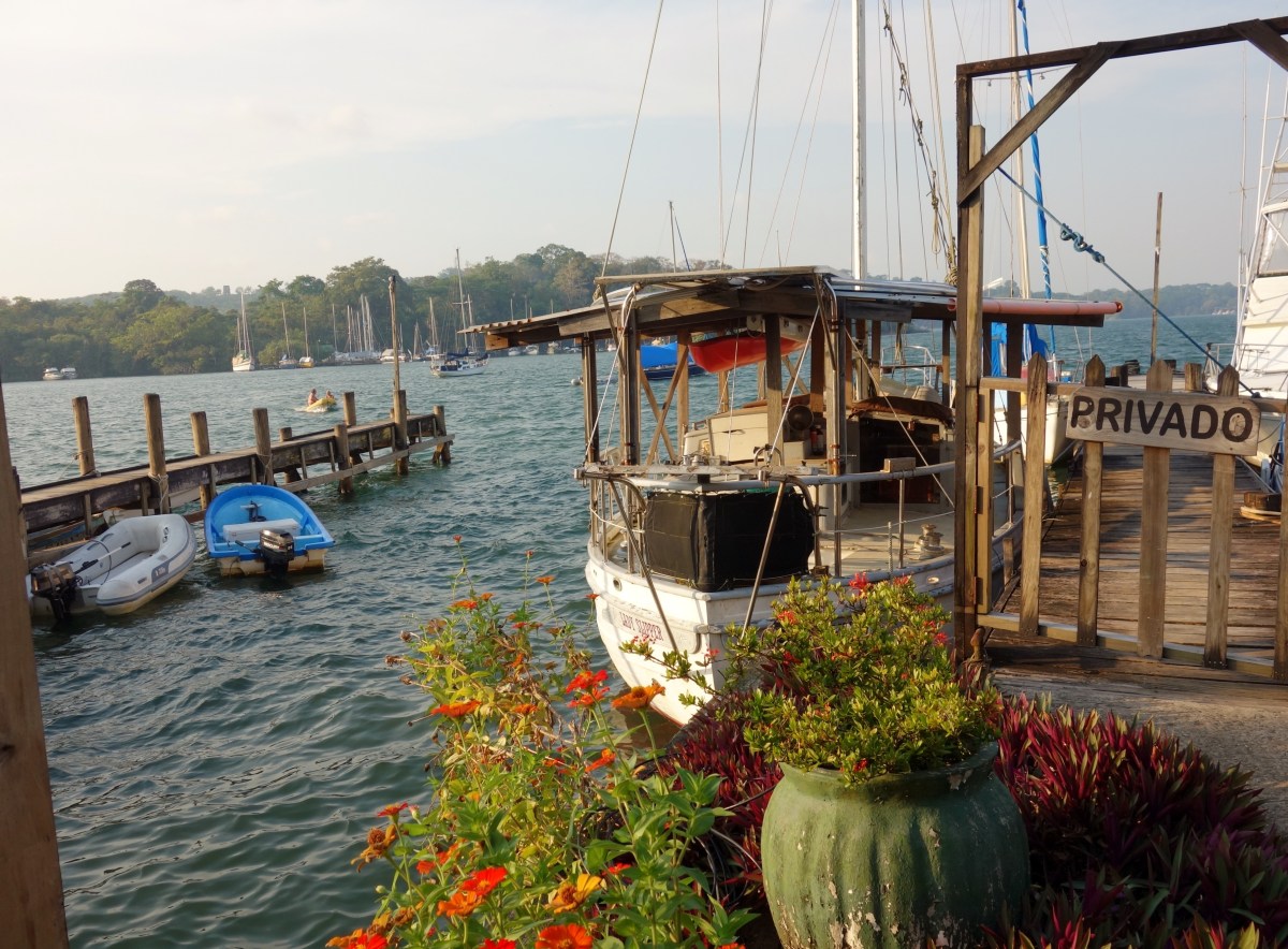 Bruno's Marina on the Fronteras side of Rio Dulce, Guatemala -- Karina Noriega
