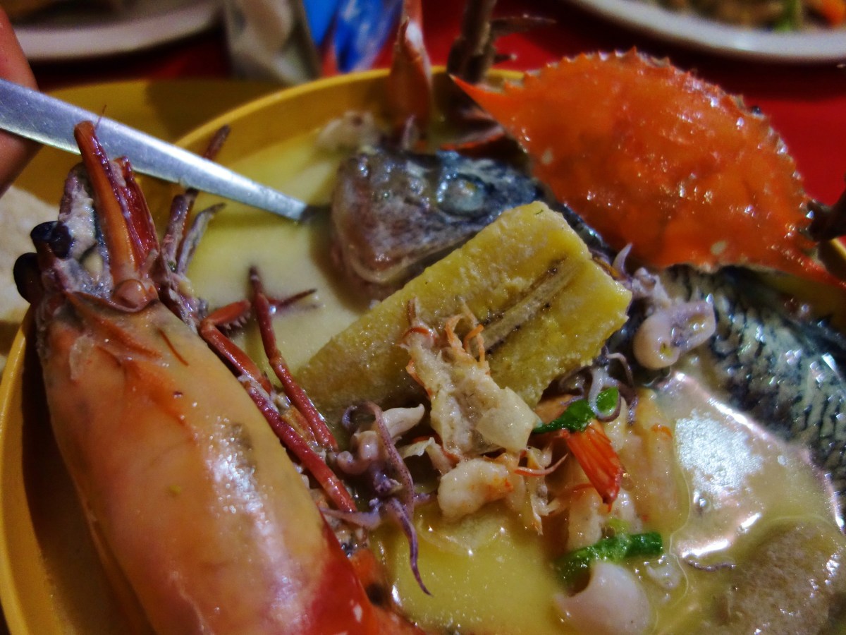Tapado is the most authentic Garifuna dish and an important part of the culture. And it's absolutely delicious!! Livingston, Guatemala -- Karina Noriega