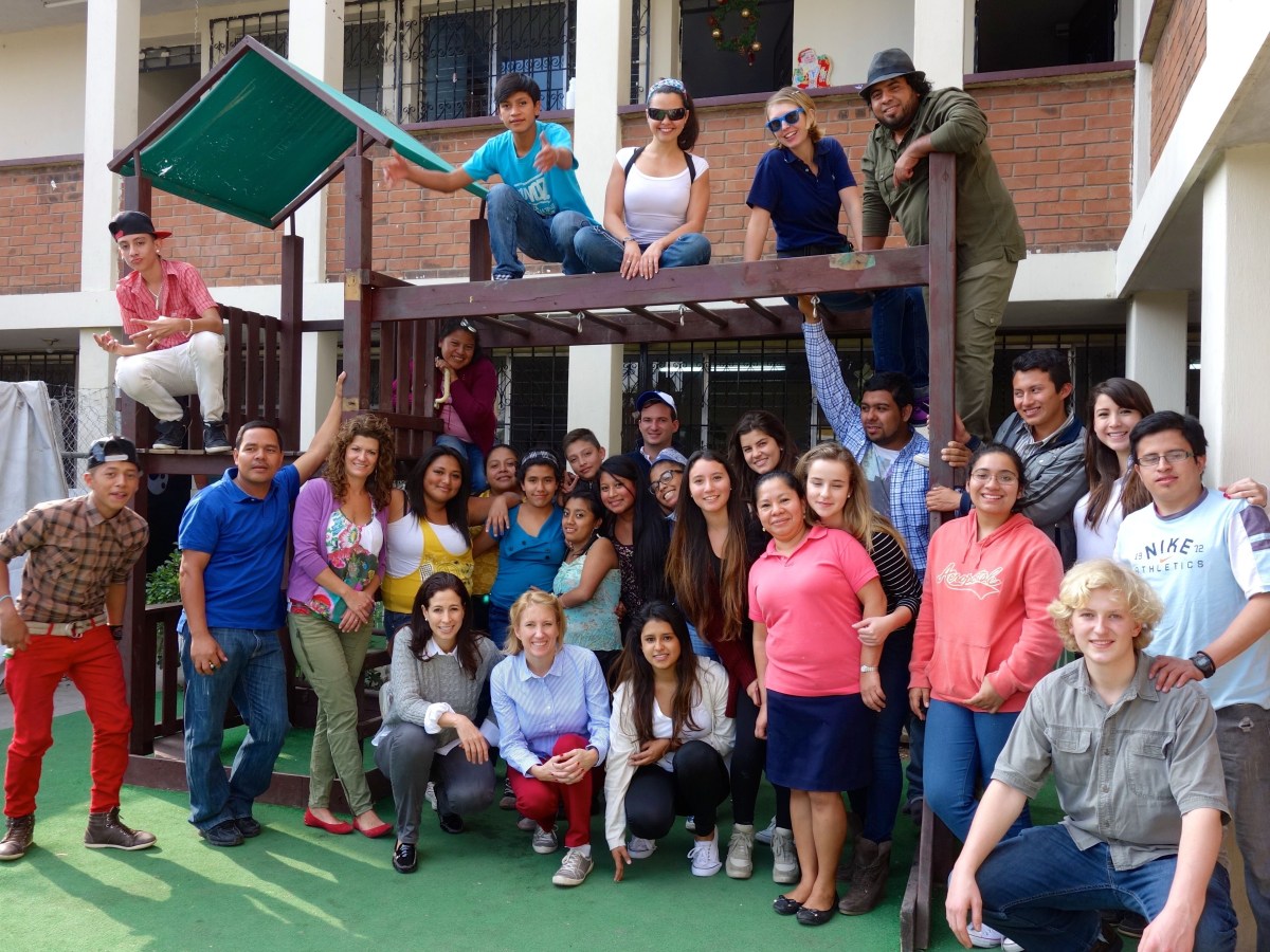 Volunteering in Guatemala at an organization that keeps kids off the streets and in school. Guatemala City, Guatemala