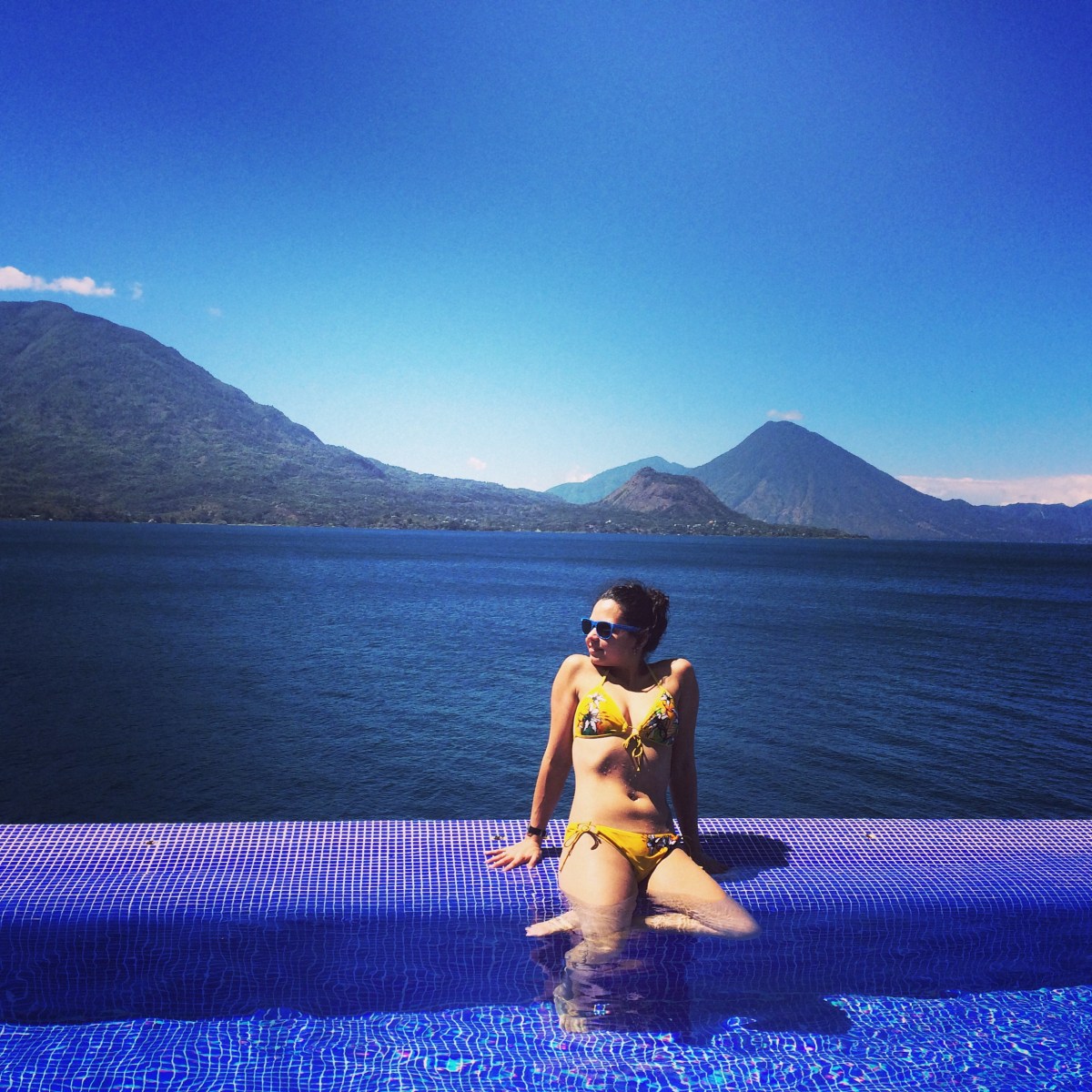 The most beautiful lake in the world, Lago de Atitlan, Guatemala -- April Beresford